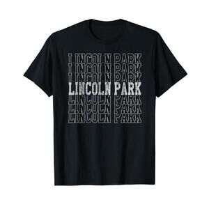 Trendy Retro Lincoln Park Mi Distressed T-Shirt T-Shirt